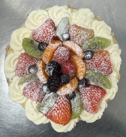 FRESH FRUIT CHEESECAKE